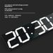 LED Digital Timer Wall Clock Large Size Meeting Room Calendar_voghion.com