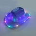 Party Masks LED Sequins Cowboy Hat Light Up Western Hat With Sparkling Flashing Effects For Stage Performances Parties Costume Events_voghion.com