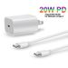PD 20W For Original Charger For iPhone 15 14 13 Pro Max Mini 14 Plus X XR Type-C Fast Charging Type C Cable Accessories_voghion.com