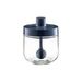 Glass Spice Jars Kitchen Seasoning Organizer Bottle With Spoon Lid Oil Brush Honey Soy Sauce Canister Sets Salt Pepper Shakers_voghion.com