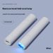 Lampada per unghie dritta, piccola e portatile, portatile, macchina per fototerapia, lampada per polimerizzazione UV ricaricabile, mini lampada da forno ad asciugatura rapida_voghion.com