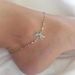 New Simple Dragonfly Insect Women's Anklet Personality Fashion Loose Bead Foot Jewelry_voghion.com