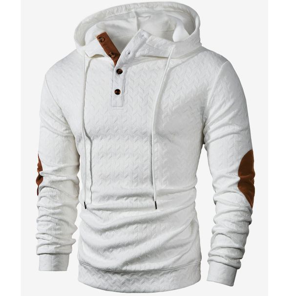 Lässiger Kapuzenpullover für Herren mit Farbblock-Design – leichte Polyester-Streetwear für alltäglichen Komfort (S-2XL)_voghion.com