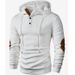 Lässiger Kapuzenpullover für Herren mit Farbblock-Design – leichte Polyester-Streetwear für alltäglichen Komfort (S-2XL)_voghion.com