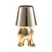 De Denker Standbeeld LED Tafellamp - USB Oplaadbaar, Dimbaar Warm Wit Licht, Vintage Bronzen Afwerking_voghion.com