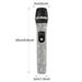Real UHF Professional Universal Wireless Microphone Rechargeable 3.5mm Receiver Crystal Dynamic Mic No Delay_voghion.com