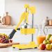 SOGA Commercial Manual Juicer Hand Press Juice Extractor Squeezer Orange Citrus Yellow_voghion.com