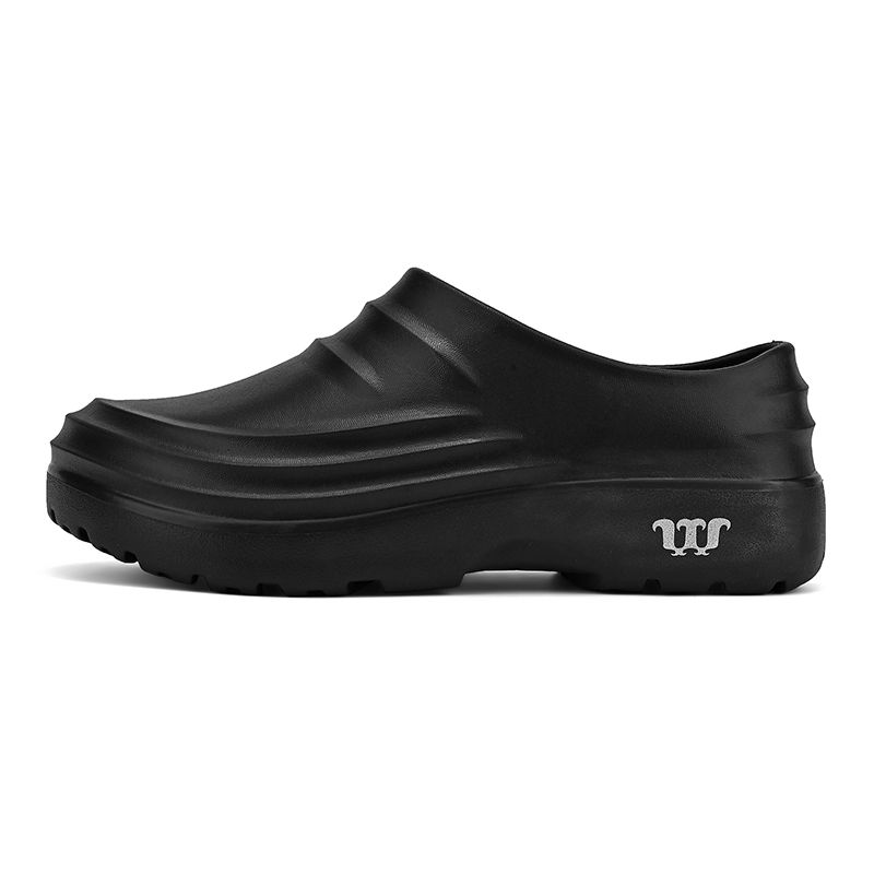 New Men's Anti-slip Chef Shoes Sandals For Men Working Shoes Waterproof Fashion Garden Shoes Clogs For Beach Slippers Size 36-48_voghion.com