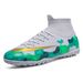 2022 Große Größe Neue FGTF Herren Atmungsaktive High Top Lange Kurze Nagel Gras Training Fußballschuhe_voghion.com