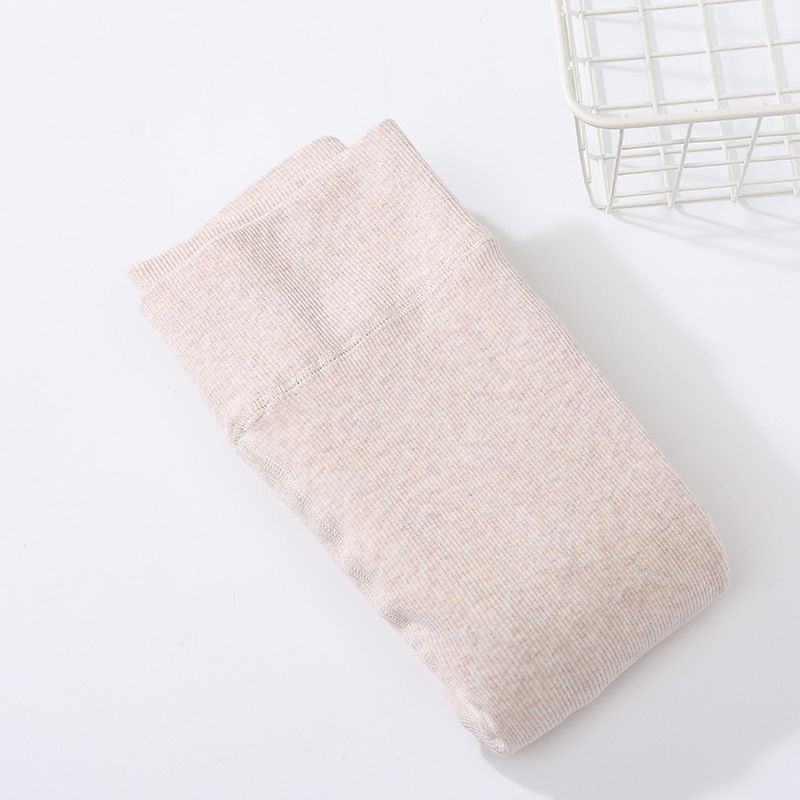 Collant termici a righe in cotone di alta qualità - Leggings invernali foderati in pile (150 g/220 g/350 g), contenitivi a vita alta, anti-pilling e traspiranti_voghion.com