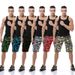 2024 Neue große Herren-Camouflage-Cargo-Shorts mit mehreren Taschen und lockerer, lässiger 5/10-Shorts_voghion.com