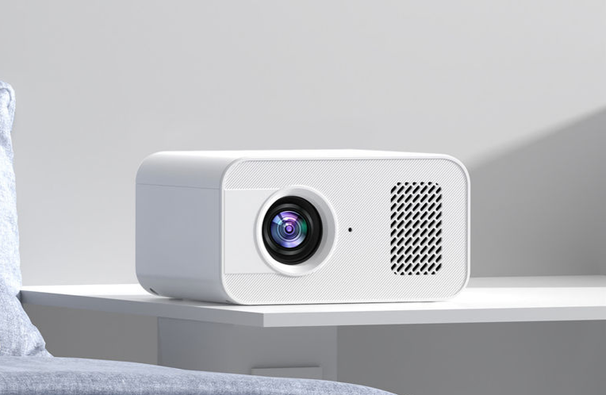 2025 New Projector Small Portable Ultra HD Home Theater Student Dormitory Bedroom Connected To 5G Mobile Phone_voghion.com