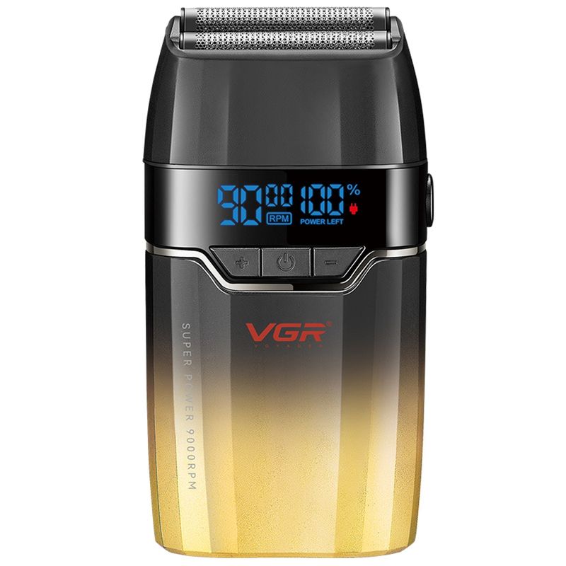 VGR Elektrischer Rasierer Folienrasierer Männer Schnurlose Rasiermaschine Skin Fade Barber Kit_voghion.com