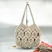 Waist Bags Fashion Cotton Rope Woven Bag Women HighQuality Simple Hollow Handmade Tied Straw Handbags Summer Beach_voghion.com