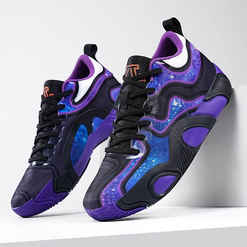Tatum Men's For Middle School Students Professional Training Basketball Low-top Breathable Cushioning Non-slip_voghion.com