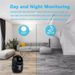 Ycc365 Plus 1080P Cloud HD IP WiFi Auto Tracking Baby Monitor Night Vision Security Home Surveillance Camera_voghion.com