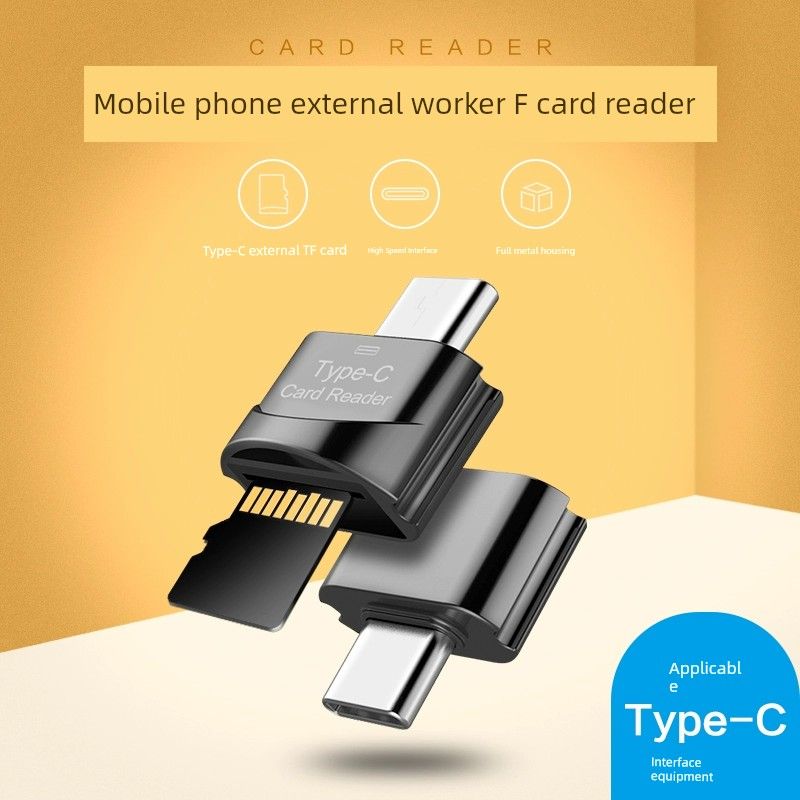 Android External Card Reader High-Speed USB Interface_voghion.com