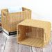 Handmade Creative Rattan Woven Household Daily Sundries Storage Basket Handmade Rattan Storage Basket_voghion.com