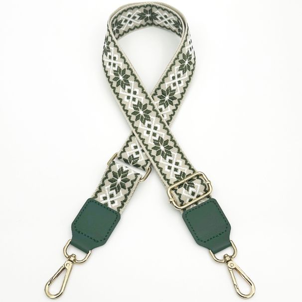 Vezen trak za torbo, barvit trak za torbo z diamantnim vzorcem, nastavljiv trak za nahrbtnik čez telo z enim ramenom in nadomestni trak za ramo_voghion.com