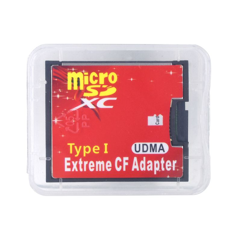 1 vnt. TF iki I tipo palaikymas Micro SDXC/SDHC/SD atminties kortelių skaitytuvas UDMA Extreme CF adapterio keitiklis fotoaparatui_voghion.com