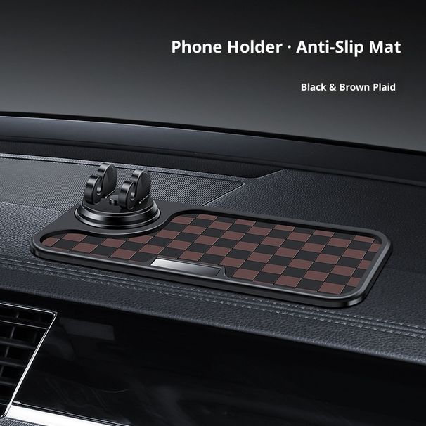Xiaodeng Xiaodeng Dashboard Holder Center Console Anti-Slip Car Phone Stand Fixed Storage Mat_voghion.com