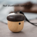 Mini Portable Nut Wireless Bluetooth Speaker Mobile Small Cannon Outdoor Hiking Travel Subwoofer_voghion.com