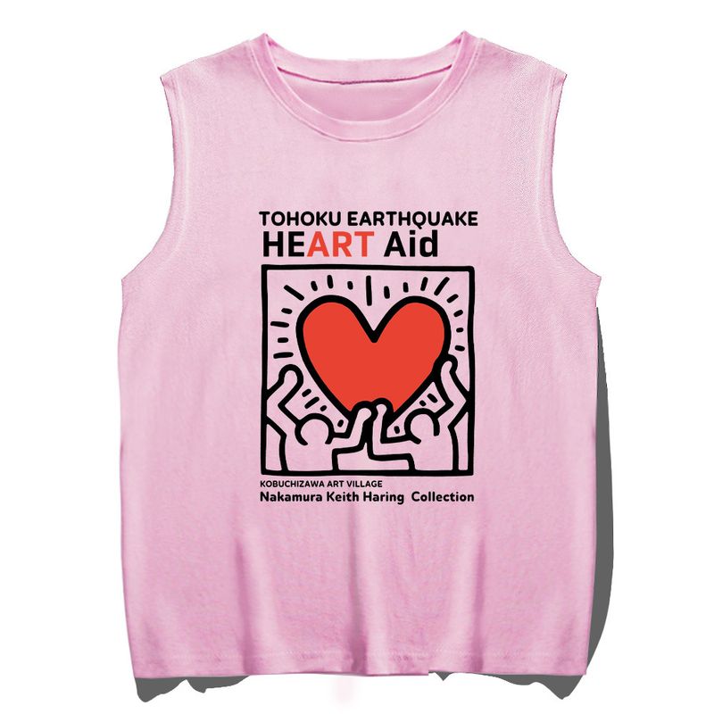 Toy Love Cartoon Anime Loose Round Neck Pure Cotton Tank Top Men's Summer Youth Couple Trendy Brand Sleeveless Bottom_voghion.com