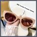 Cat eye sunglasses female tide cool retro new senior sense of small face thin anti-ultraviolet sunglasses men_voghion.com