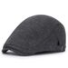 Autumn Winter Solid Color Duck Tongue Korean Edition Cotton Casual Simple Forward Hat Adjustable Size for Men and Women_voghion.com