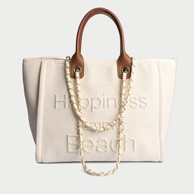 Designer Women’s Bag Purses and Handbags Canvas Tote Bag Large Capacity Shopper Shoulder Bags Top Handle Bag Beach Bag_voghion.com