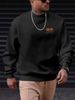 Polar Fleece Solid Color Round Neck Sweater Mens Candy Cotton Long Sleeve Working Clothes_voghion.com