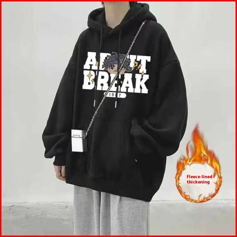 Dicker und schwerer Kapuzenpullover für Herren, Marke, Studenten, lässiges Kapuzenoberteil mit plüschiger, trendiger neuer Jacke 12_voghion.com