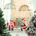 Christmas Flying Santa Parachute Toy – Tumbling Decor With Electric Motor Festive Gift For Kids & Holiday Parties_voghion.com