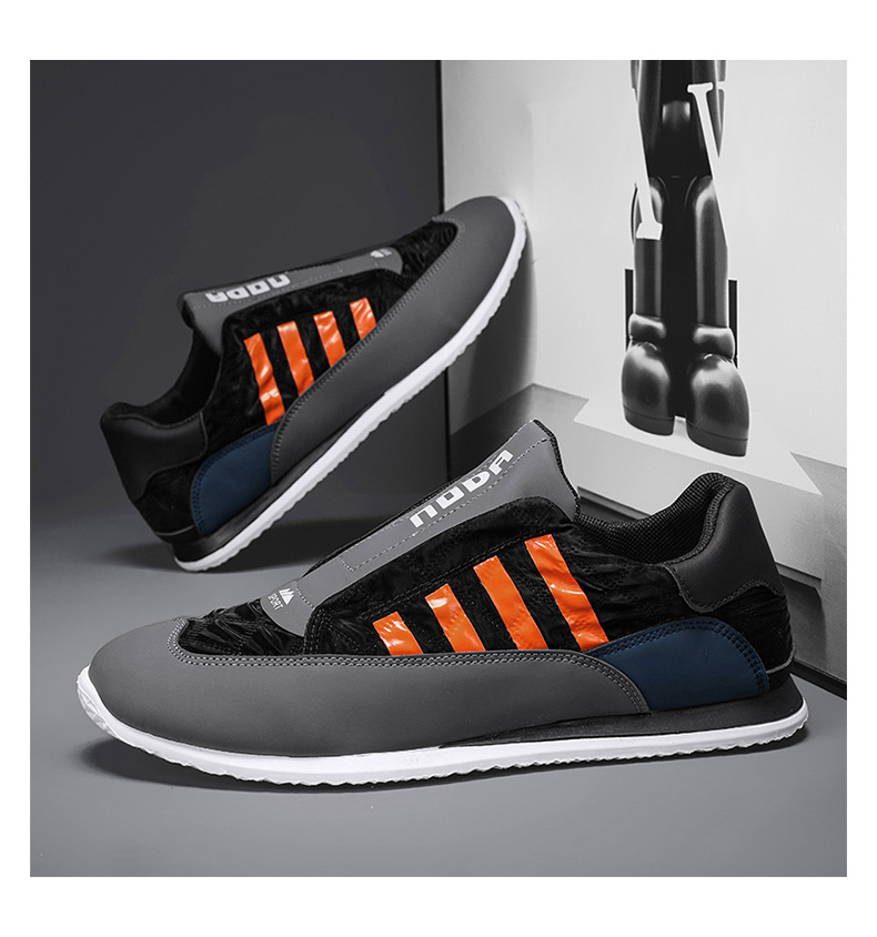  Lätta fritidssneakers för män Bekväma arbetssko med mjuk sula som andas och mode promenadskor i mesh_voghion.com