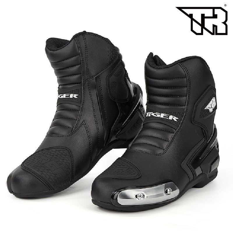Botas de estrada para motociclistas Botas esportivas para motociclistas unissex Botas de estrada_voghion.com