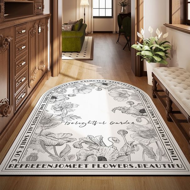 Franču ieejas durvis mazgājamas un dzēšamas, PVC amerikāņu stila ādas ieejas paklājiņš, plīstošs paklājs_voghion.com