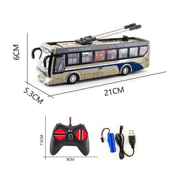 Latauskaukosäädinauto Kaukosäädinbussi Koulubussi kiertoajelubussi lasten leluauto_voghion.com