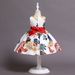 Kids’ Clothing Girl Summer Party Girl Dress Small And Medium Children Flower Big Bow Girl Dress Skirt_voghion.com
