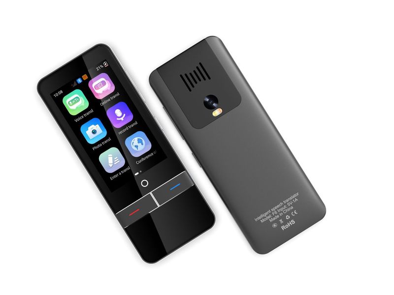 Smart Portable Voice Translator Device - WiFi/Offline Instant Two-Way Translation, 14 Languages, Photo Translation, Travel & Business Companion_voghion.com