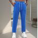 Men's Relaxed Straight Leg Fleece Jogger Pants With Drawstring Waist & Letter Print - Soft & Comfortable Casual Sweatpants For Men_voghion.com