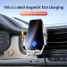 New Max 66W Magnetic Phone Holder 15W Wireless Charging Infrared Sensing Touch Control For IPhone Andorid Car Air Vent_voghion.com