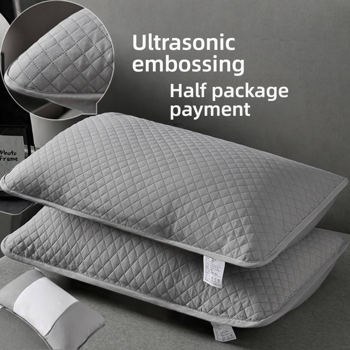 Premium Polyester Pillow Protector Cover - Breathable & Hypoallergenic With Zipper/Envelope Closure - Hotel Style (Multiple Colors & Patterns)_voghion.com