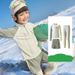 Completo da bagno per bambini con protezione UPF 50+: rash guard a maniche lunghe e costume da bagno per la protezione solare in spiaggia e alle sorgenti termali (blu brillante, verde muschio, viola nebbia)_voghion.com