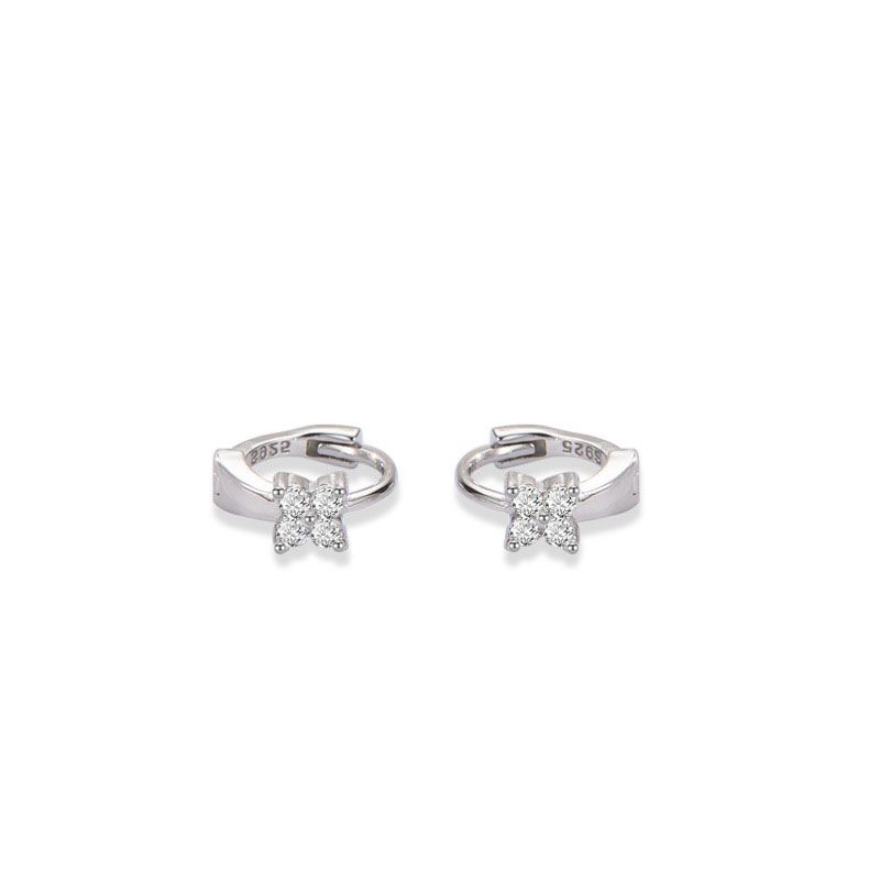 Sterling VENUS Sier kleine hoepeloorbel voor vrouwen nieuwe trendy temperament internet beroemdheid sieraden_voghion.com