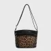 Borsa a secchiello multistrato con tracolla singola, alla moda, con stampa leopardata marrone, da donna_voghion.com