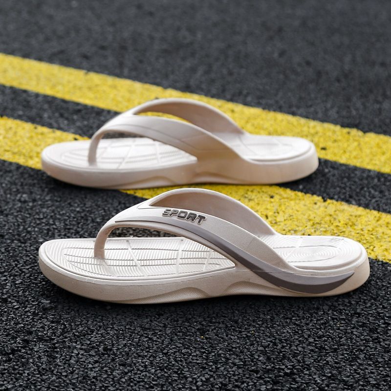 Fashion flip flops men's summer trendy outdoor flip flops outdoor leisure non slip beach sandals_voghion.com