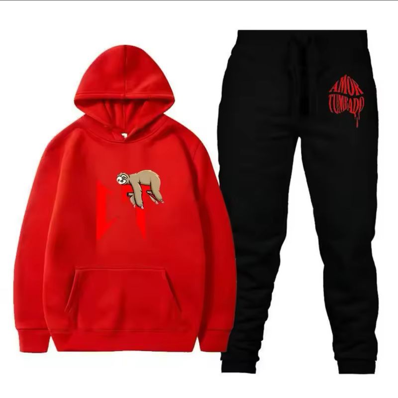 Men's Clothing 2024 hot selling hooded tops for men and women couples sweatshirts casual hooded sweatshirts trousers suits_voghion.com