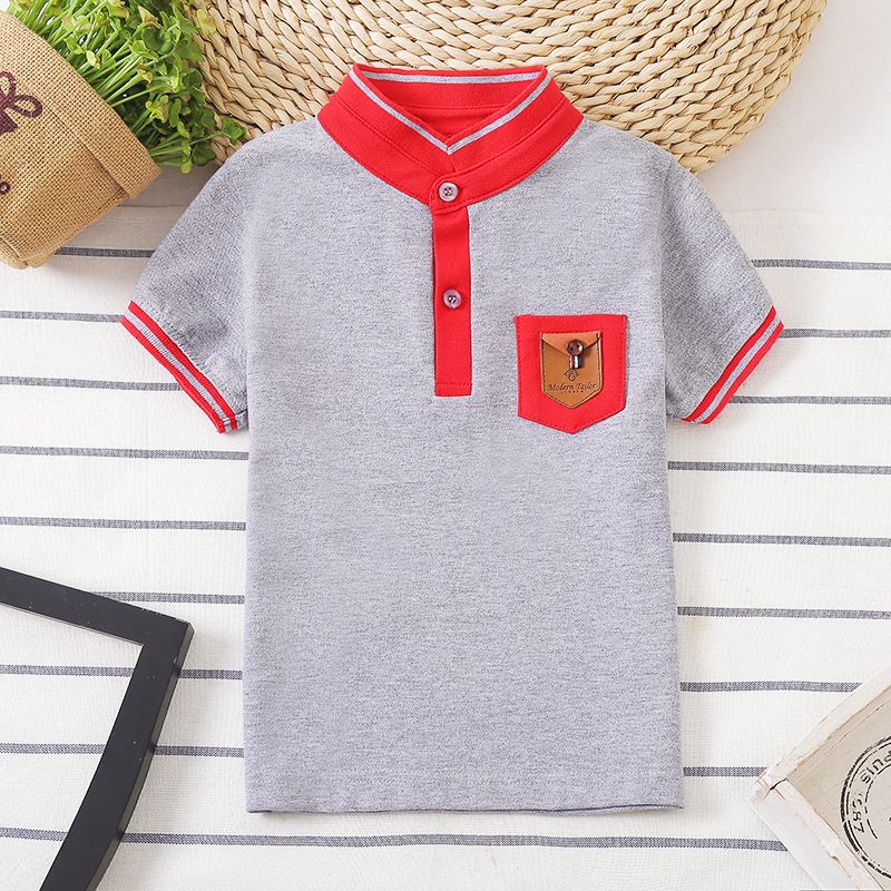 Kinderkleidung 2024 Kinder Poloshirt Jungen Tops Kinderkleidung Kinderkleidung T-Shirt_voghion.com