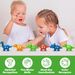 Nouveaux jouets d'apprentissage précoce pour enfants, alphabet de dinosaures, appariement, modèles numériques, illumination, aides pédagogiques cognitives_voghion.com