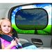 Car sun visor window sun protection heat insulation sunshade front side window mesh electrostatic sticker car front sunshade_voghion.com